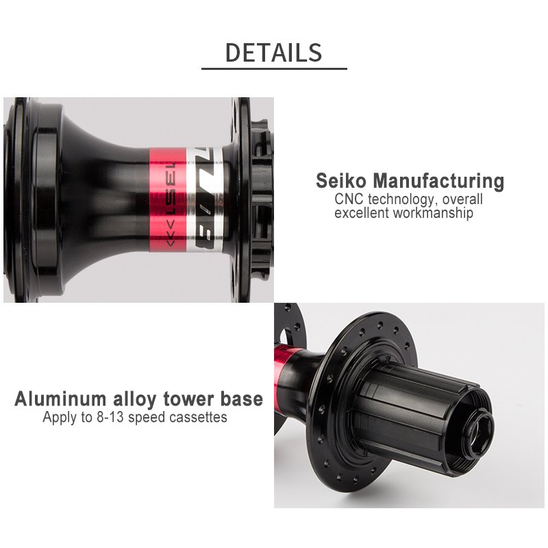 GUB 1351 Bicycle Hub Centre Lock MTB Aluminium Alloy Centre Lock
