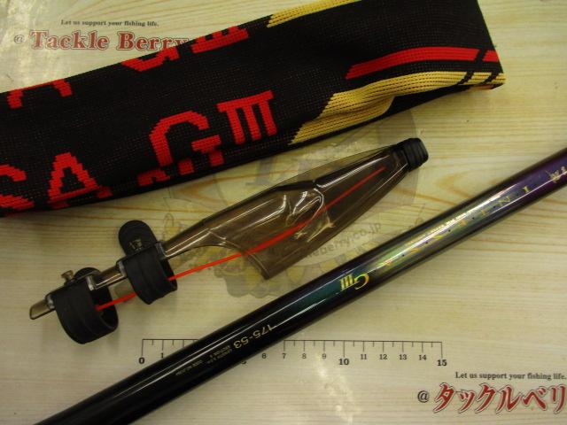 管05381)良品 がまかつ がま磯 インテッサ G-IV 175-53 磯竿 フカセ 磯