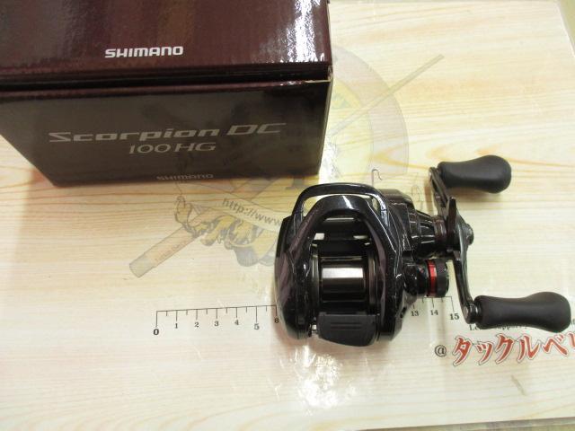 17スコーピオンDC 100HG｜＠ベリーネット 日本最大新品中古釣具WEBショップ