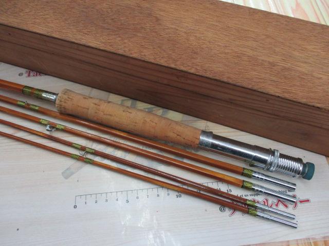バンブーロッド 7ft #4 3pc ジャンク バンブーロッド 7ft #4 3pc