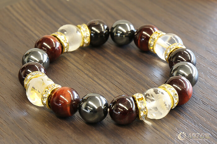 四神獣・ガーネット・ヘマタイト ブレスレット ｜ 天然石通販の4976堂