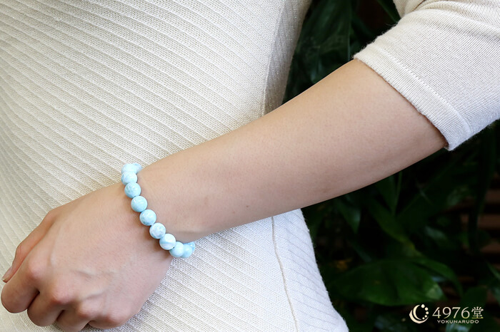 ラリマー ブレスレット 10mm ｜ 天然石通販の4976堂
