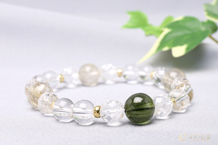 モルダバイト ブレスレット ｜天然石通販の4976堂