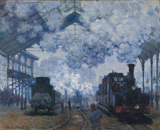 モネが描いたサン・ラザール駅【全12作品】 | アート名画館 公式ブログ
