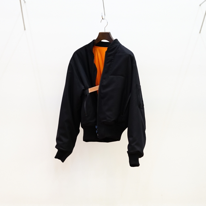 SUNSEA (サンシー) 30th Collectionの新作、N.M Thickened w/耳 MA-1の