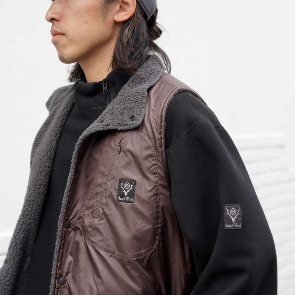 フリース⇔ナイロン South2 West8流のリバーシブル | 1989 Men's Blog