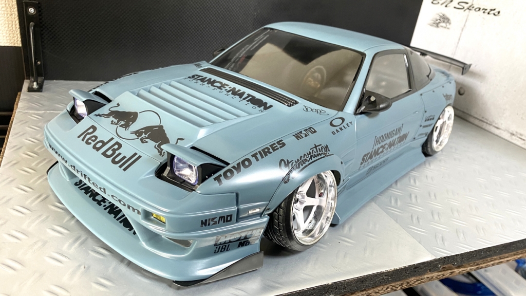 Round.262 180SX D-MAX SHIBATA製 [R31W438] フルカスタム！マット