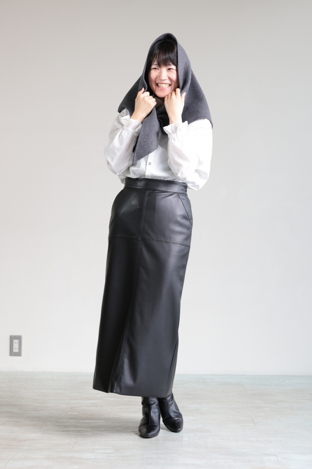 CEaRET FROM araara(シーレット) Triangle-stole Dolman Coat