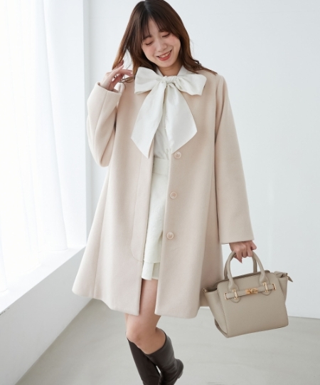7wayファー×ビジューコート/MAJESTIC LEGON(マジェスティックレゴン