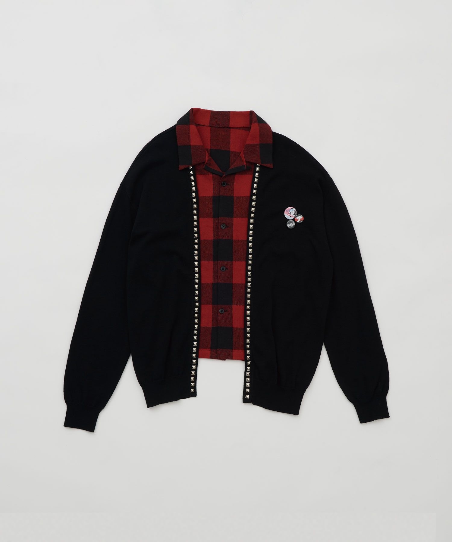 HYSTERIC BOOTLEG/ドッキングオープンカラーシャツ|HYSTERIC GLAMOUR