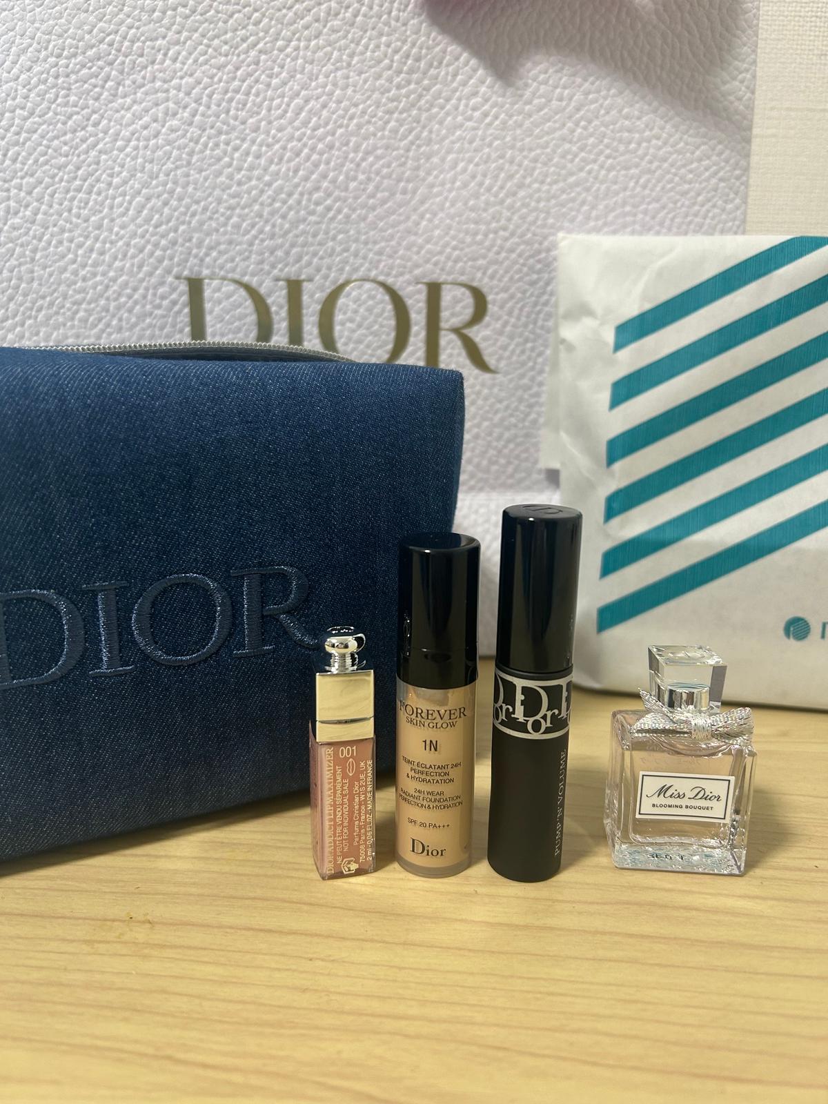 化粧ポーチ2024】DIORフォーエバーのデニムノベルティが可愛すぎたので