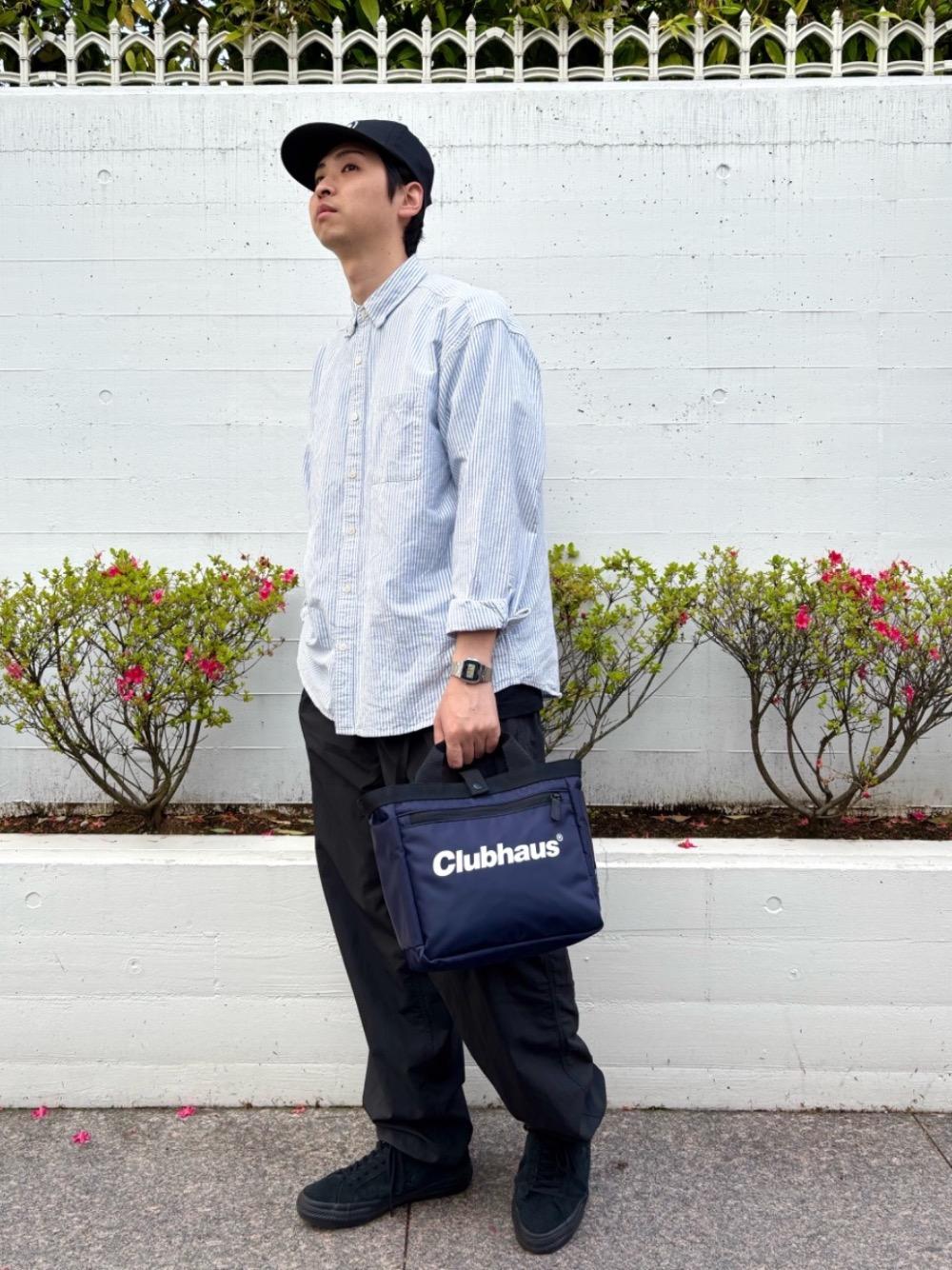 club haus ✖️NO GOLF トートバック NO GOLF CART BAG - Black