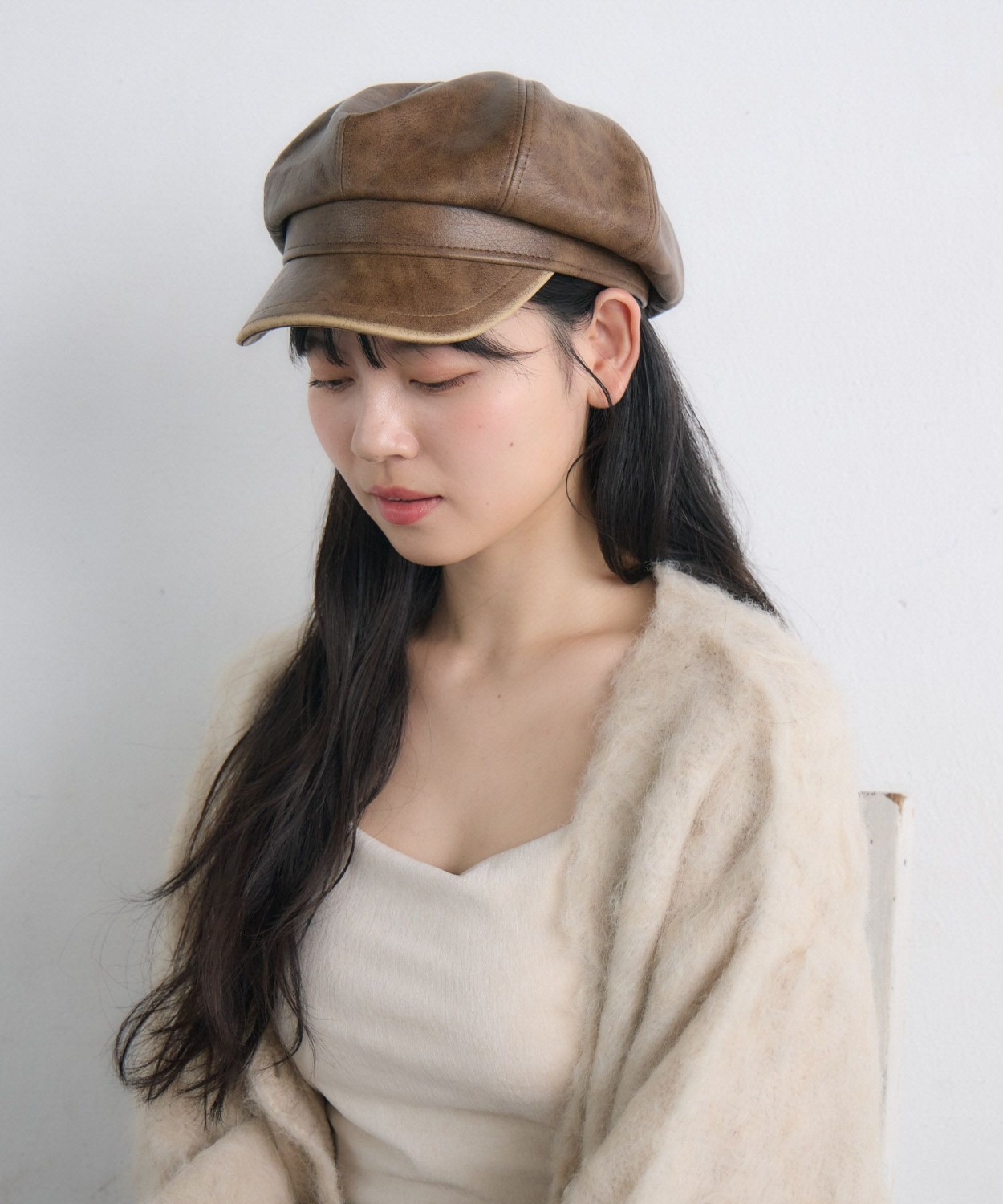 Radiall ラディアル ホースハイド レザーキャスケット 帽子 馬革