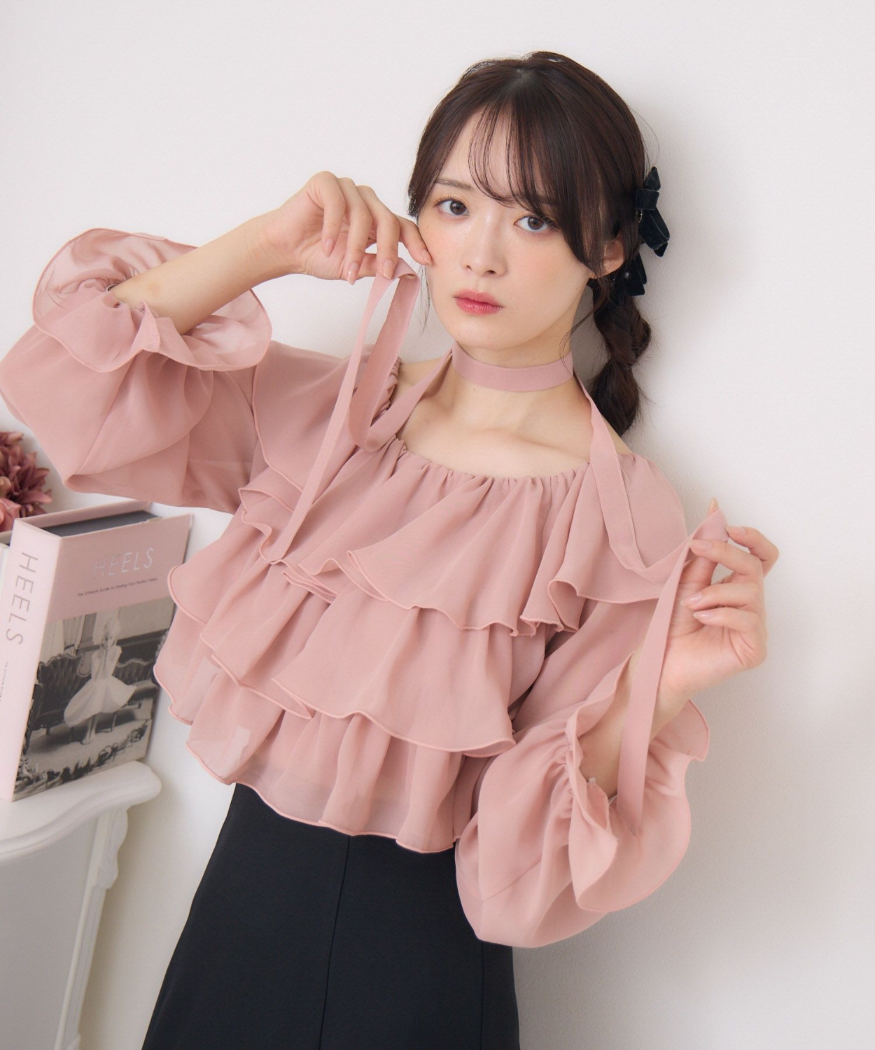 タイ付メニーフリルBL|ems excite | RETRO GIRL ONLINE STORE レトロ