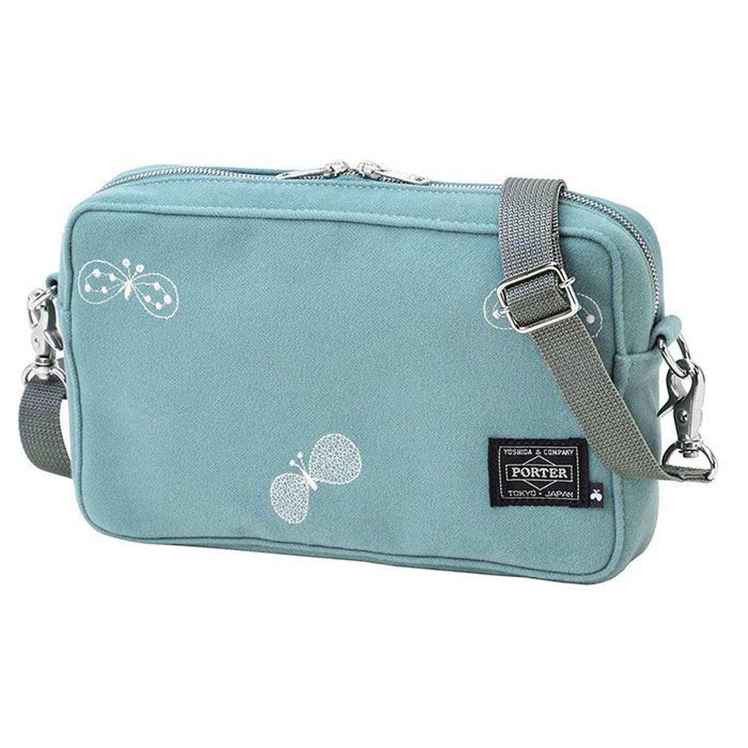mina perhonen x PORTER(ミナ ペルホネン x ポーター) 2WAY POUCH