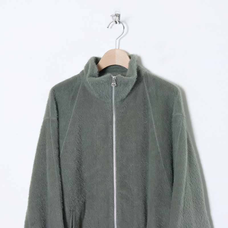 08sircus (ゼロエイトサーカス) Micro fur terry track jacket