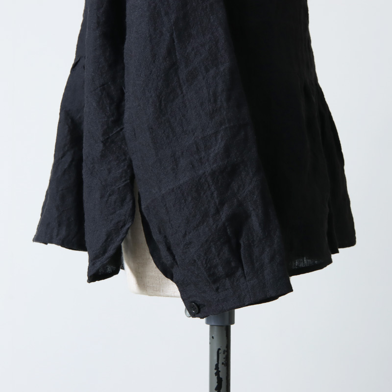 Vlas blomme (ヴラスブラム) ソフトリネン ブラウス