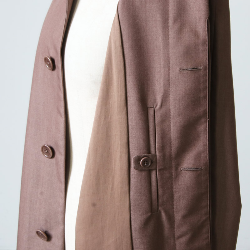 YAECA (ヤエカ) SOUTIEN COLLAR COAT LONG / ステンカラーコートロング