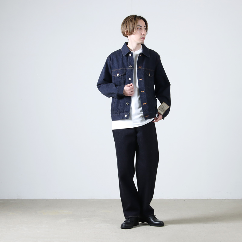YAECA (ヤエカ) 13-14W DENIM PANTS WIDE STRAIGHT / デニムパンツ