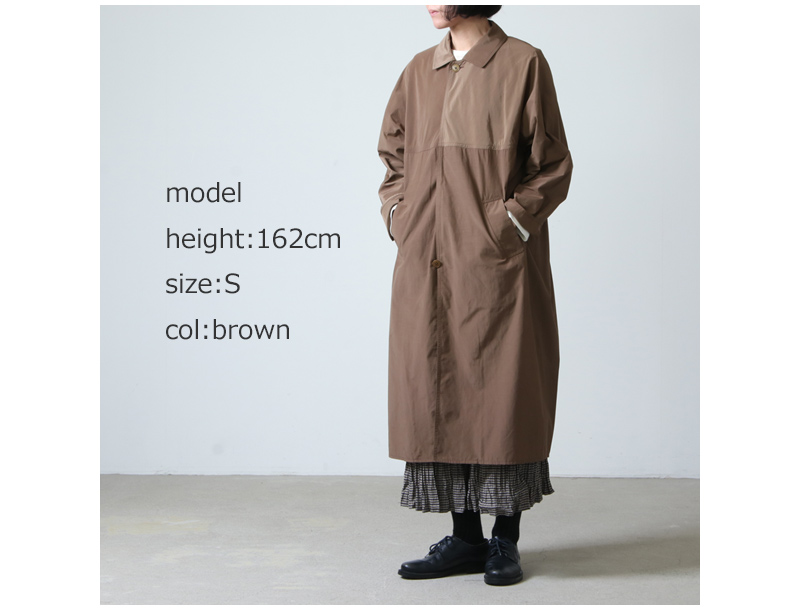 YAECA (ヤエカ) CONTEMPO RAIN COAT / コンテンポレインコート