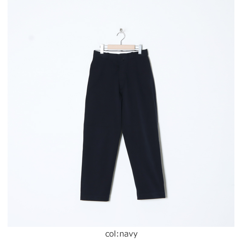 YAECA (ヤエカ) CHINO CLOTH PANTS WIDE STRAIGHT / チノクロスパンツ