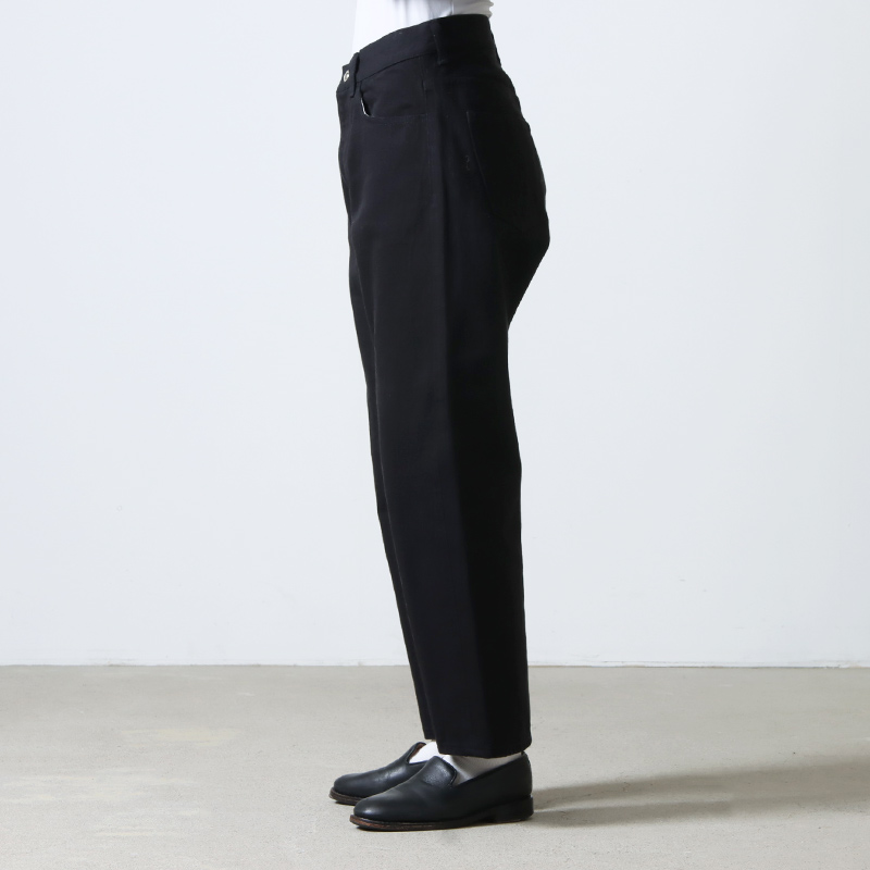 YAECA (ヤエカ) CONTEMPO DENIM PANTS WIDE CROPPED / コンテンポ