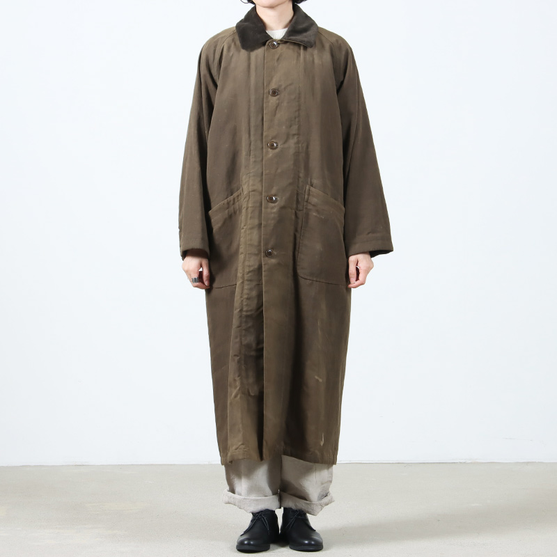 YAECA (ヤエカ) COVER ALL JACkETS LONG OILD / カバーオール