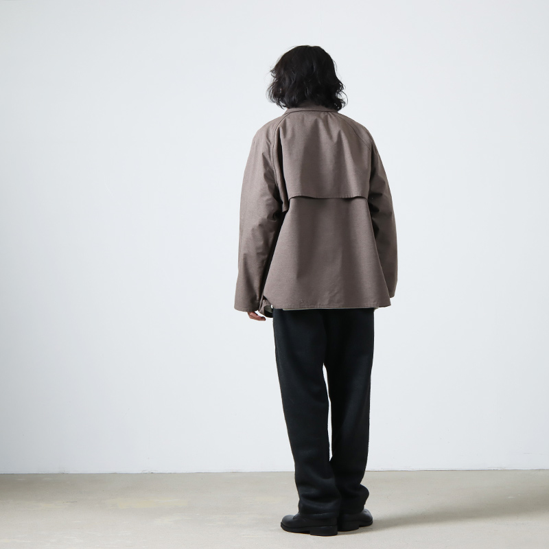 YAECA (ヤエカ) ZIP COAT SHORT / ジップコート ショート