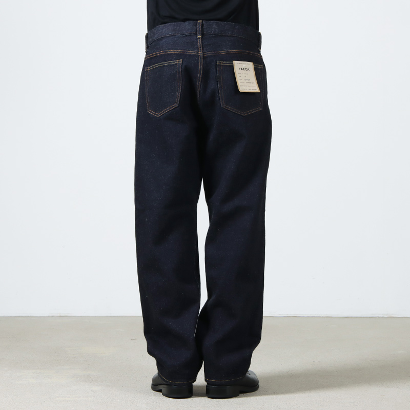 YAECA (ヤエカ) 13-14W DENIM PANTS WIDE STRAIGHT / デニムパンツ