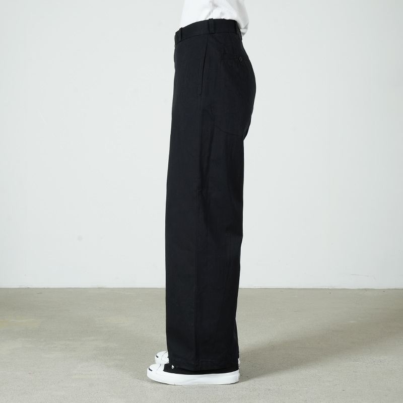 YAECA (ヤエカ) チノパンツ ワイド / Chino Trousers Wide