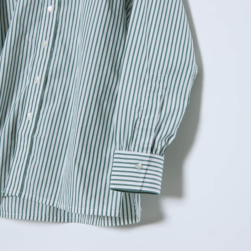 ANATOMICA (アナトミカ) BAND COLLAR SHIRTS CANDY STRIPE / バンド