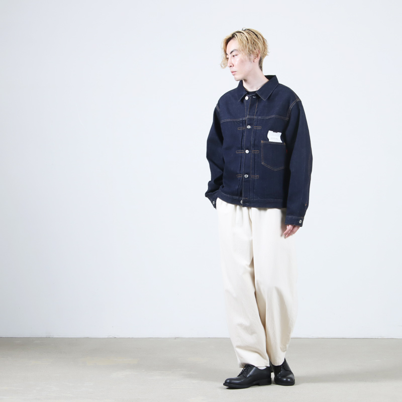 ANACHRONORM (アナクロノーム) 260423004 / フロントタックデニム