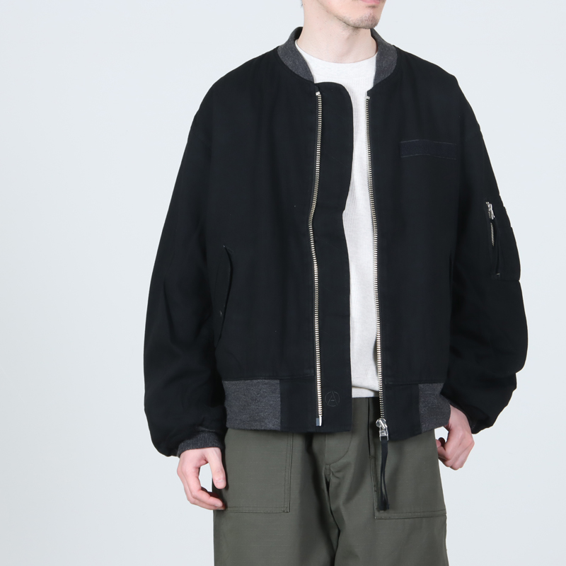 ANACHRONORM (アナクロノーム) DUAL DENIM MA-1 / デュアルデニムMA-1