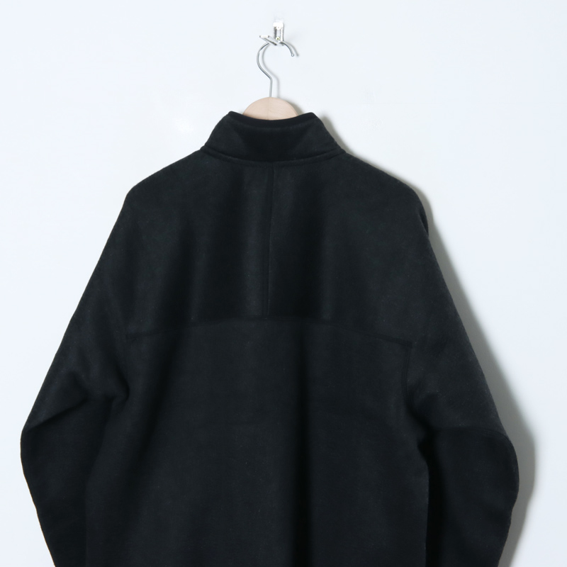 blurhms (ブラームス) Pe Silk Fleece ZIP Jacket / ポリエステル