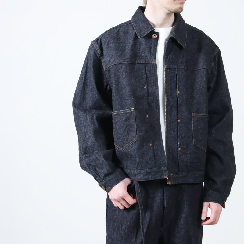 blurhms (ブラームス) 12.9oz Denim Zip Jacket / 12.9オンスデニム