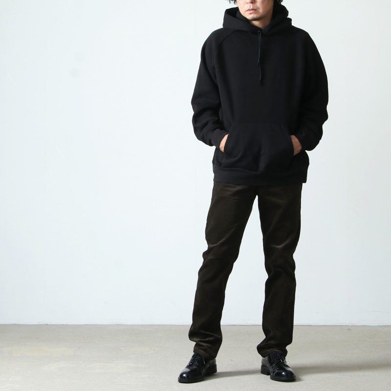 COMOLI (コモリ) コットン吊裏毛 パーカ