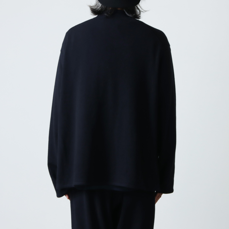 COMOLI (コモリ) カシミヤ スタンドカラーニットジャケット