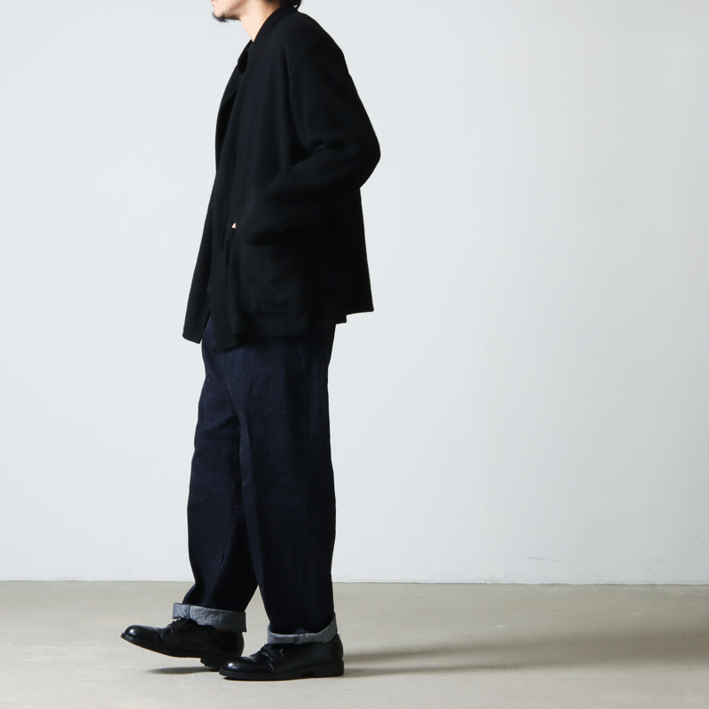 COMOLI (コモリ) カシミヤカナパ スタンドカラージャケット