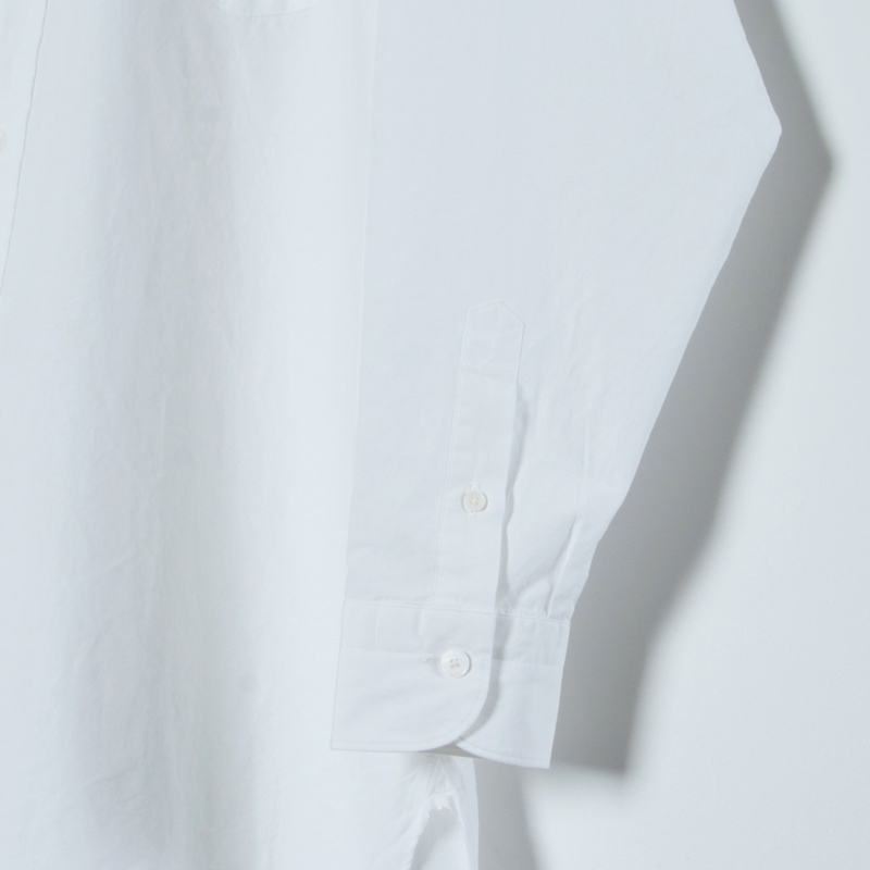 COMOLI (コモリ) バンドカラーシャツ