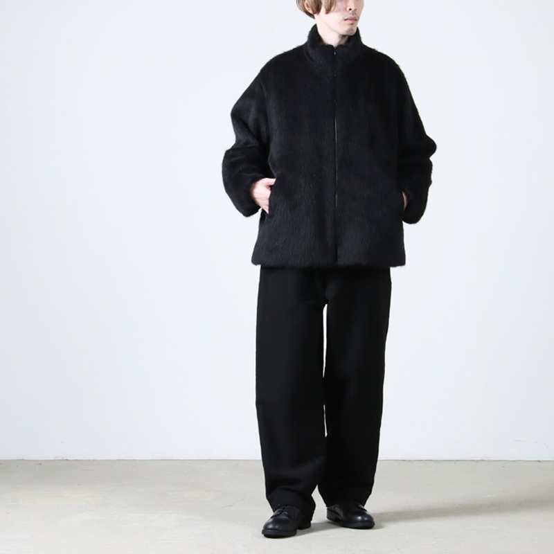 コモリ COMOLI 24AW カシミヤ ダッフル コート 2 黒 ブラック COMOLI