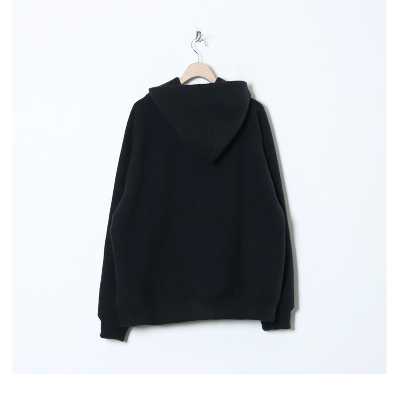 COMOLI (コモリ) ウールフェルト パーカ