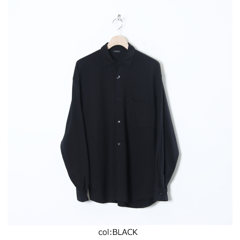 COMOLI (コモリ) ジャージ コモリシャツ