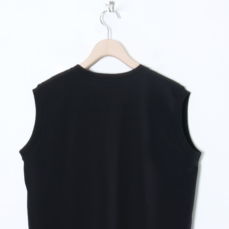 COMOLI (コモリ) コットンジャージ ノースリーブ