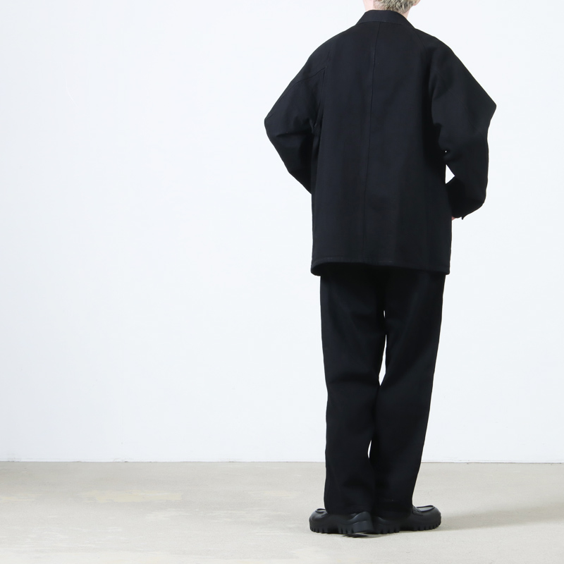 COMOLI (コモリ) ブラックデニム ワークジャケット