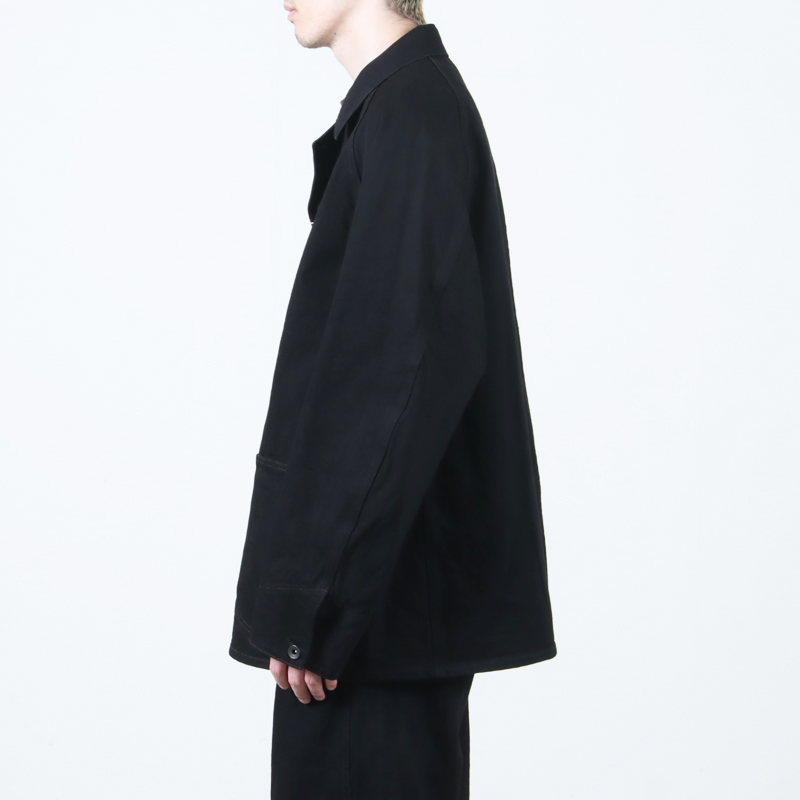 COMOLI (コモリ) ブラックデニム ワークジャケット