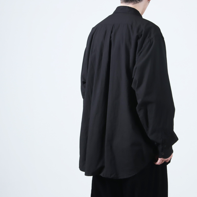 COMOLI (コモリ) KHADIコットンWレイヤー コモリシャツ