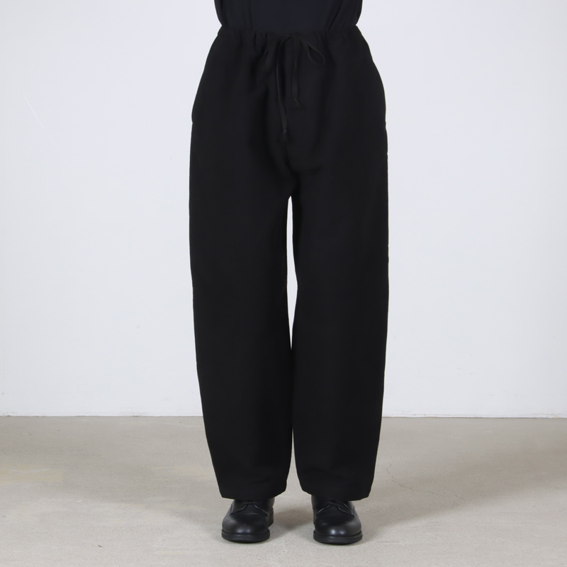 COMOLI (コモリ) モールスキン ドローストリングパンツ