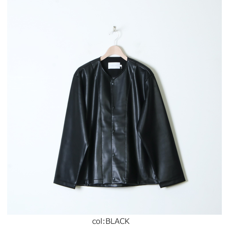 CURLY (カーリー) REGENCY NC JACKET Synthetic leather