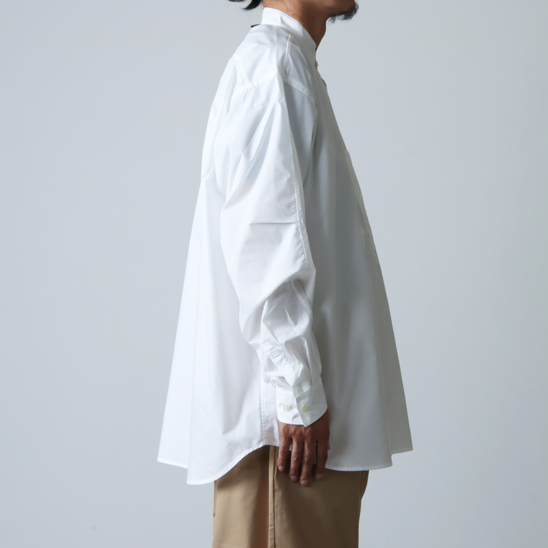DAIWA PIER39 (ダイワピア39) TECH BAND COLLAR SHIRTS L/S / テック