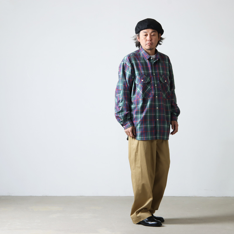 DAIWA PIER39 (ダイワピア39) TECH 2WAY WORK SHIRTS / テック2ウェイ
